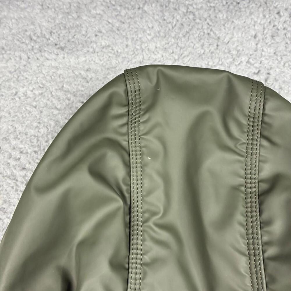 Superdry Green Toggle Duffle Jacket Women's Small Hooded Lined Utility Coat - Picture 13 of 15